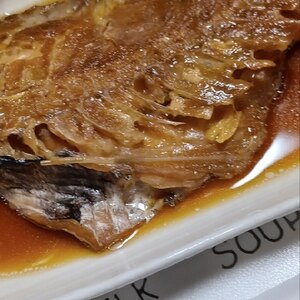めんつゆで簡単☆生姜たっぷり赤魚煮